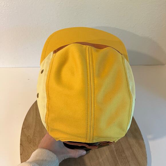Storied Hats Sunrise Desert Yellow Color Block Unisex Recycled Materials Hat - Picture 5 of 10